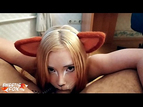 ❤️ Kitsune llyncu dick a cum yn ei cheg ️ Porno wrthon ni